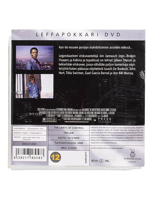 Limits of Control - DVD - CD-levyt - 10105508037 - 1