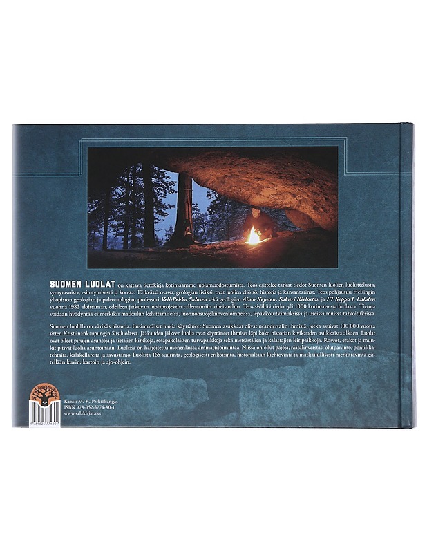 Suomen luolat - Kesäläinen, Tuomo - Tietokirjat ja oppaat - 10105508058 - 1