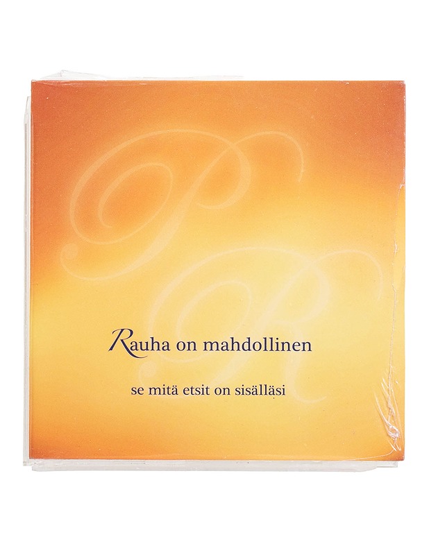 Prem Rawat: Rauha on mahdollinen: se mitä etsit on sisälläsi - DVD - CD-levyt - 10105508066 - 0