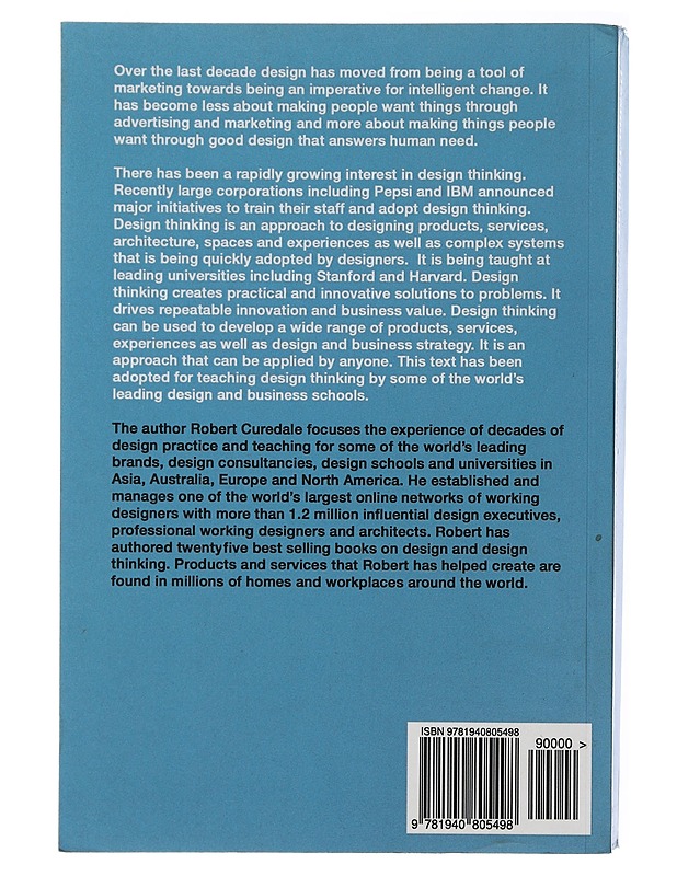 Design Thinking : Process & Methods - Robert Curedale - Tietokirjat ja oppaat - 10105508135 - 1