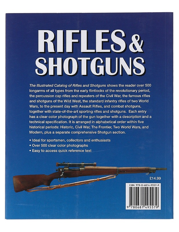 The Illustrated Catalog of Rifles and Shotguns - Miller, David - Tietokirjat ja oppaat - 10105508129 - 1