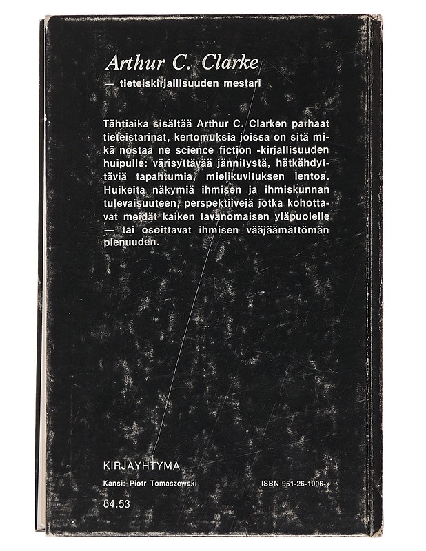 Tähtiaika - Clarke, Arthur C. - Fantasia- ja scifi - 10105508153 - 1