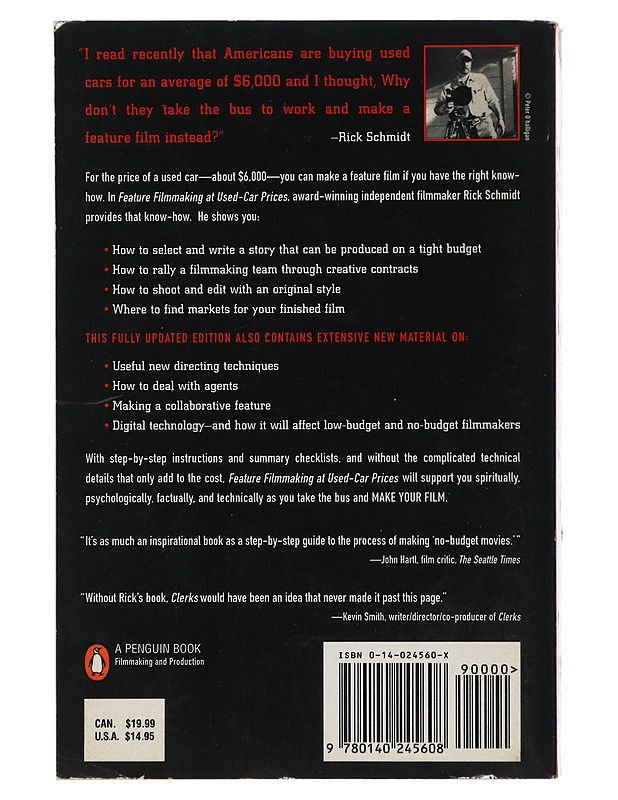 Feature Filmmaking at Used-Car Prices - Rick Schmidt - Elämäkerrat ja muistelmat - 10105508164 - 1
