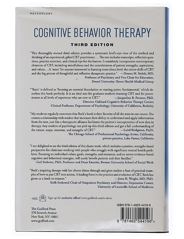 Cognitive behavior therapy : basics and beyond - Beck, Judith S. - Tietokirjat ja oppaat - 10105508163 - 1