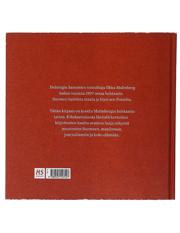 Hehtaari - Ilkka Malmberg - Elämäkerrat ja muistelmat - 10105508175 - 1