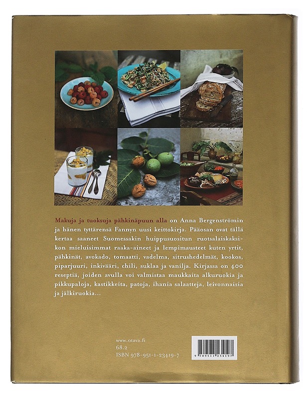 Makuja ja tuoksuja pähkinäpuun alla - Bergenström, Anna - Kirja lahjaksi - 10105508190 - 1