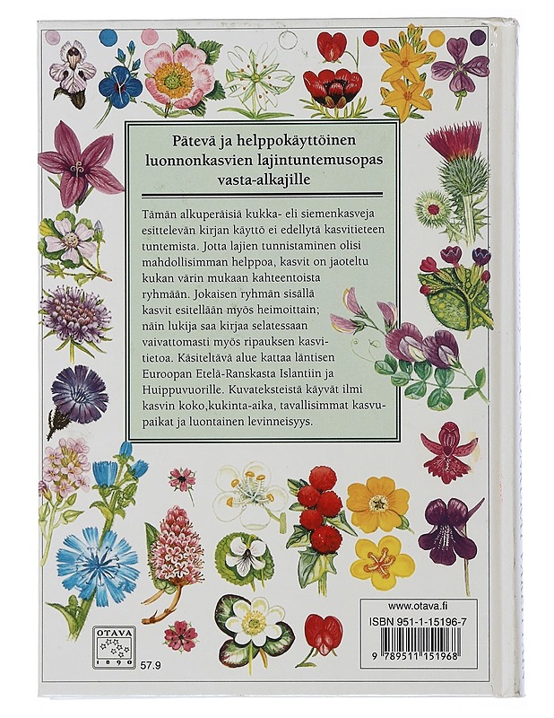 Luonnonkukat väreittäin : helppo tapa tunnistaa kasveja - Blamey, Marjorie - Tietokirjat ja oppaat - 10105508192 - 1