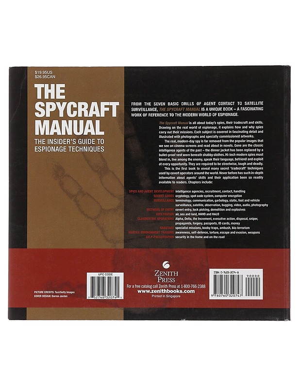 The Spycraft Manual- Barry Davies B.E.M - Tietokirjat - 10105508210 - 1