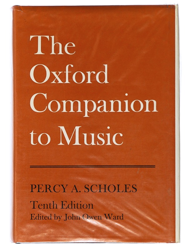 The oxford companion to music - Percy A. Scholes - Elämäkerrat ja muistelmat - 10105508235 - 0