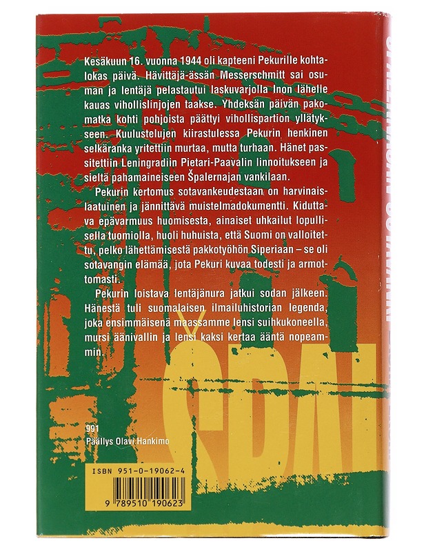 Spalernajan sotavanki - Lauri Pekuri - Elämäkerrat ja muistelmat - 10105508251 - 1