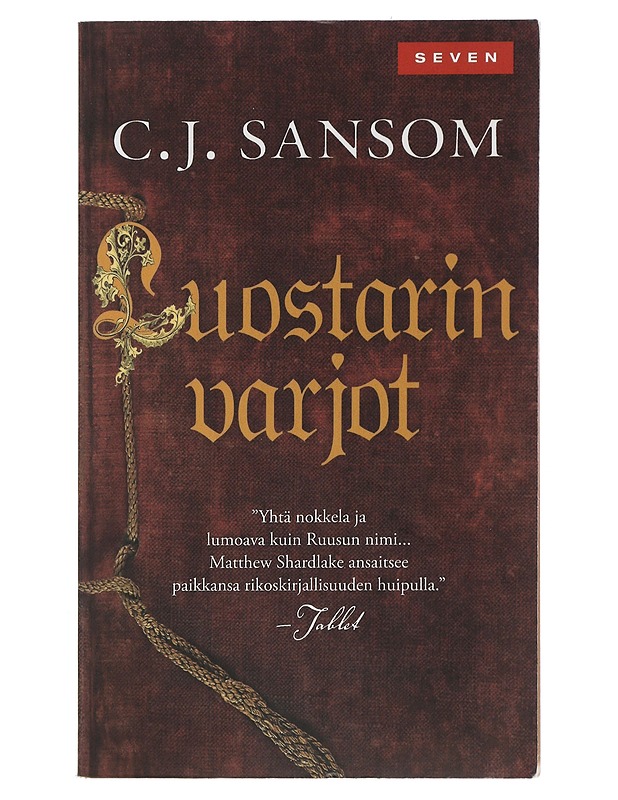 Luostarin varjot - Sansom, C. J. - Jännitys ja dekkarit - 10105508256 - 0