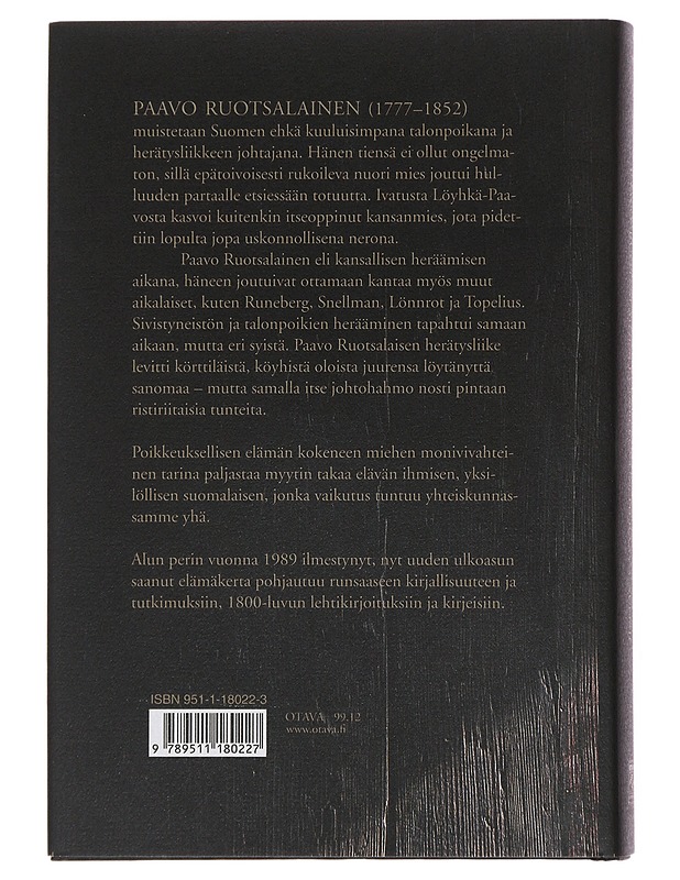 Ukko-Paavo : Paavo Ruotsalainen ja 1800-luvun heräävä Suomi - Tapani Ruokanen - Elämäkerrat ja muistelmat - 10105508298 - 1
