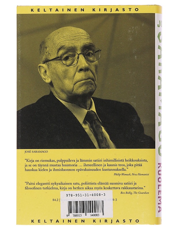 Oikukas kuolema - Saramago, José - Romaanit ja novellit - 10105508308 - 1