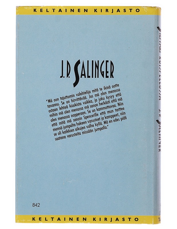 Sieppari ruispellossa - Salinger, J. D. - Romaanit ja novellit - 10105508322 - 1