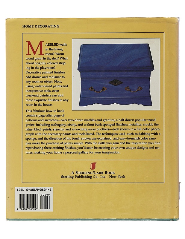 Decorative painting for the home : creating exciting effects with water-based paints - Andre, Lee - Tietokirjat ja oppaat - 10105508330 - 1