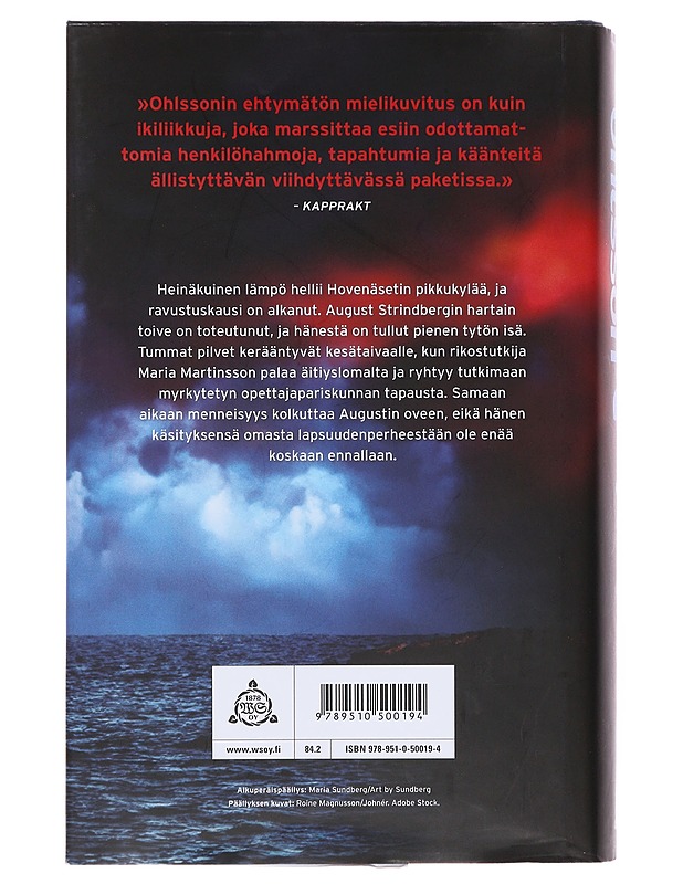 Pelastusrengas - Ohlsson, Kristina - Jännitys ja dekkarit - 10105508331 - 1