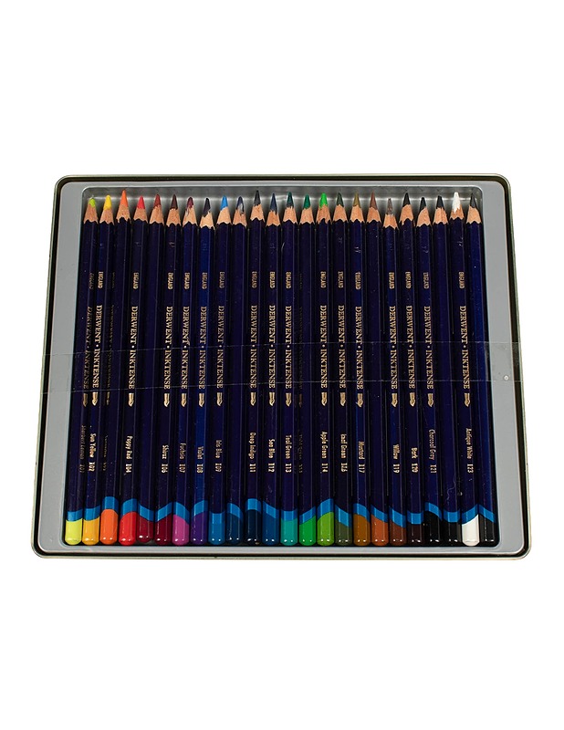 DERWENT vesiliukoiset öljyvärikynät, 24 kpl  - Askartelu - 10105508358 - 1