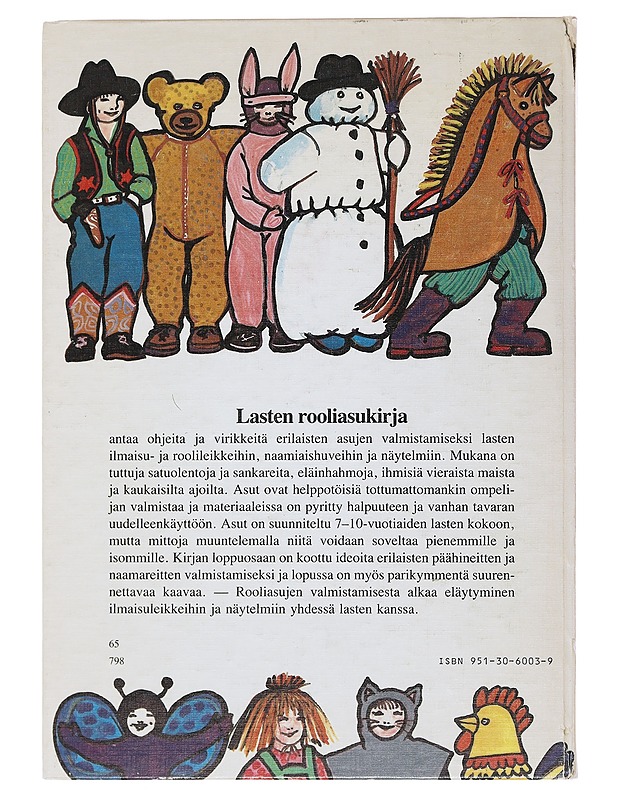 Lasten rooliasukirja - Tuula Abrahamsson - Tietokirjat ja oppaat - 10105508368 - 1