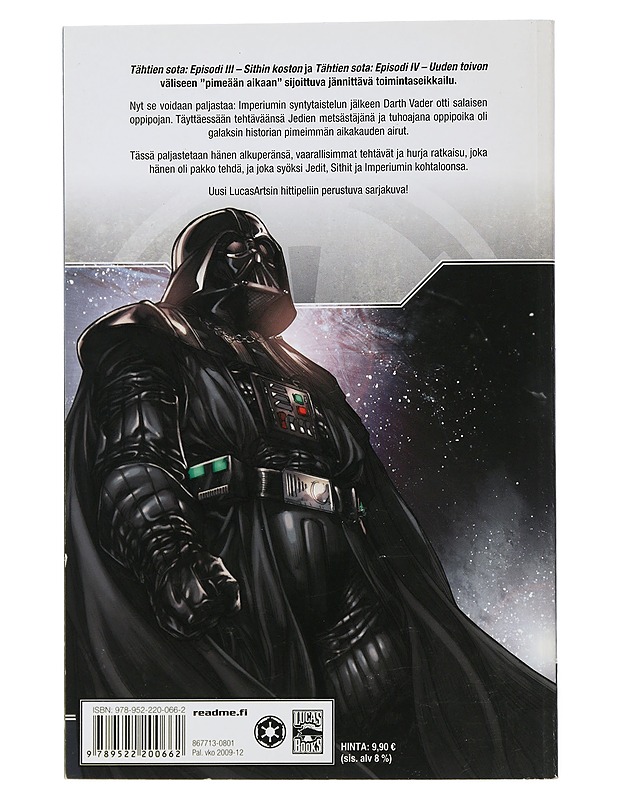 Star wars : the force unleashed = voiman mahti - Blackman, Haden - Sarjakuvat - 10105508379 - 1