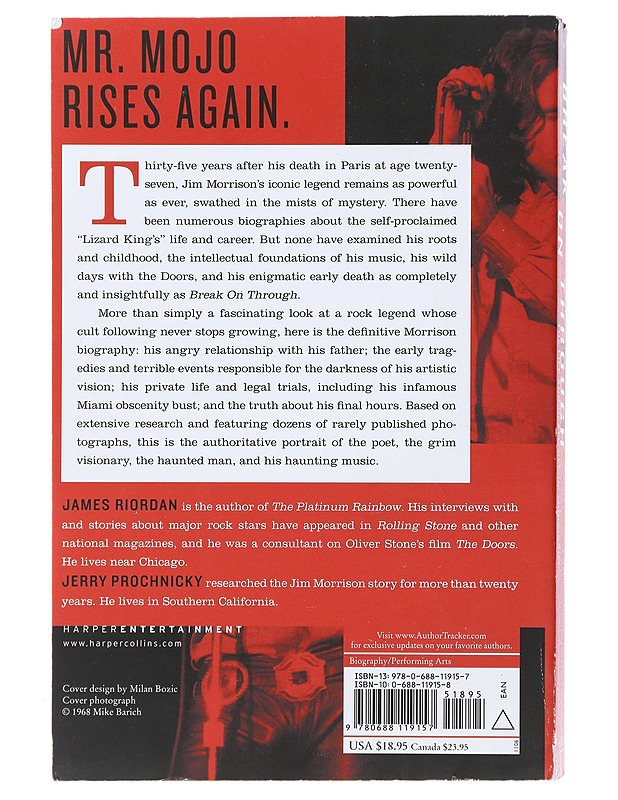 Break on Through - James Riordan, Jerry Prochnicky - Elämäkerrat ja muistelmat - 10105508388 - 1