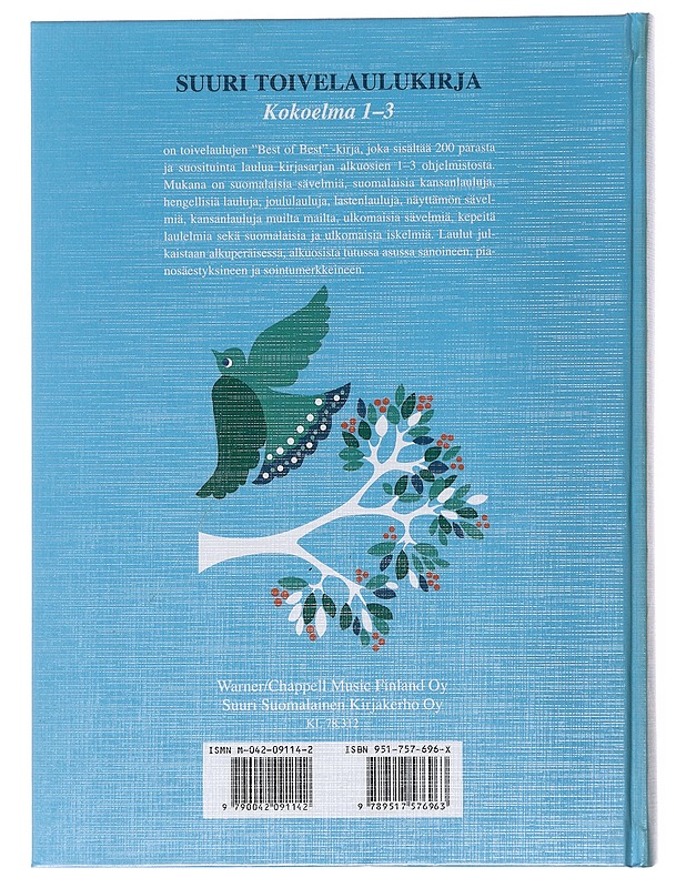 Suuri toivelaulukirja : kokoelma 1-3 - Henriksson, Raimo - Harrastekirjat - 10105508386 - 1