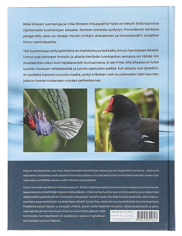 Lintuparatiisi : Suomenoja-Finnoo : luonnon ja ihmisen yhteiseloa - Ranta, Jukka - Tietokirjat ja oppaat - 10105508391 - 1