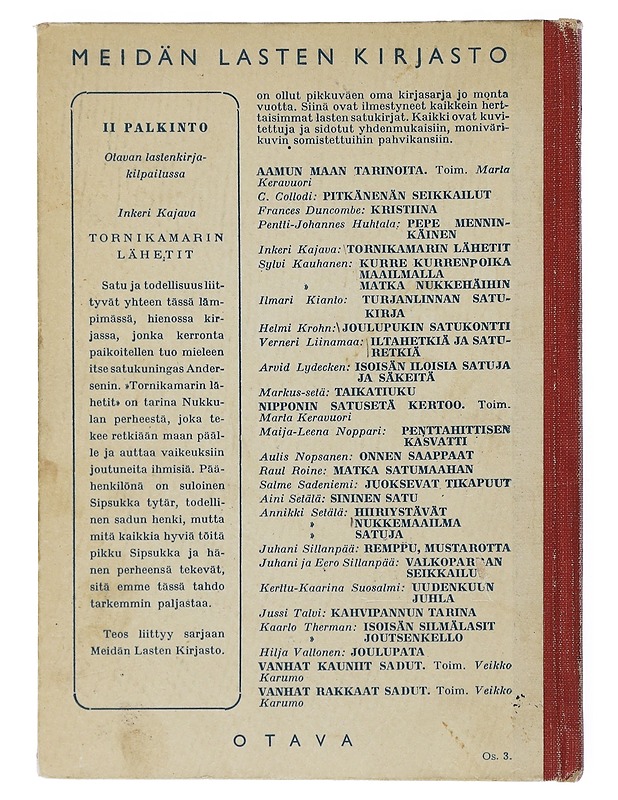 Tornikamarin Lähetit - Lastenkirjat - 10105508398 - 1