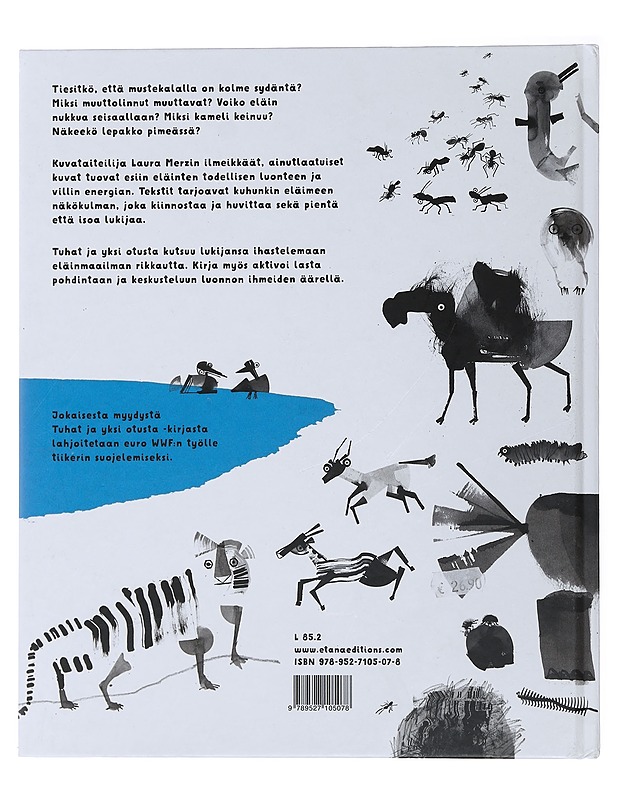 Tuhat ja yksi otusta - Merz, Laura - Lastenkirjat - 10105508407 - 1