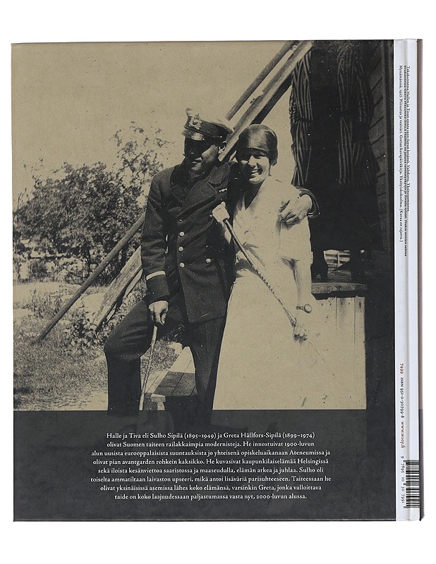 Hallen ja Tivan tarina : modernistit Sulho Sipilä ja Greta Hällfors-Sipilä - Sinisalo, Soili - Taide- ja kulttuurikirjat - 10105508455 - 1