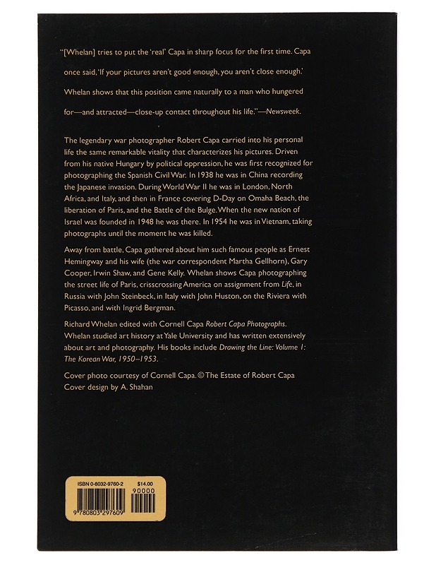 Robert Capa : A Biography - Richard Whelan - Elämäkerrat ja muistelmat - 10105508500 - 1