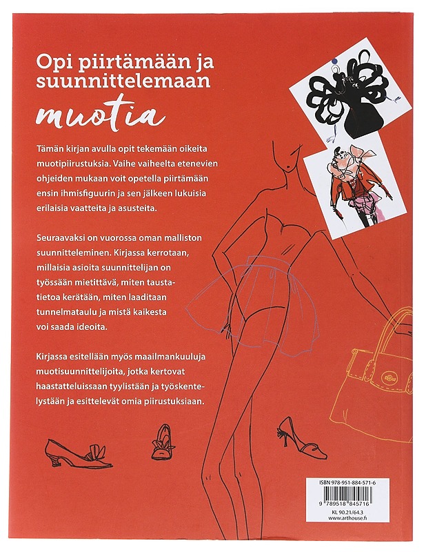 Piirrä ja suunnittele muotia - Joicey, Celia - Harrastekirjat - 10105508491 - 1