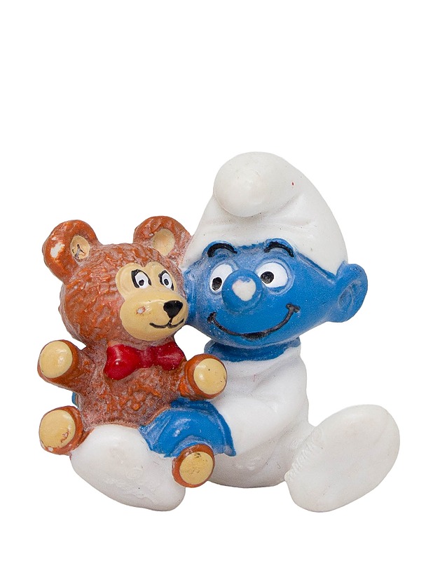 SCHLEICH Smurffi-vauva ja teddykarhu figuuri - Lasten lelut - 10105508519 - 0