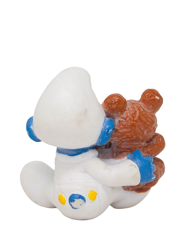 SCHLEICH Smurffi-vauva ja teddykarhu figuuri - Lasten lelut - 10105508519 - 1