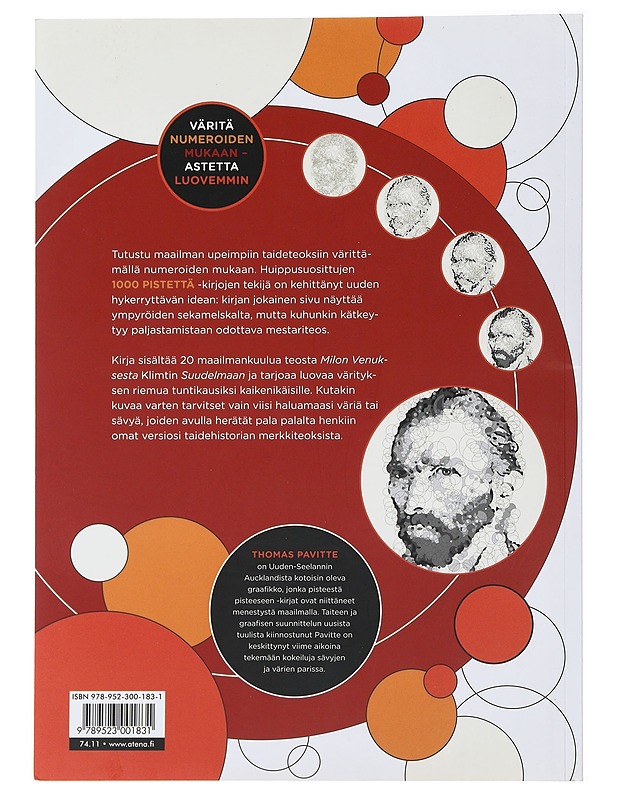 Viisi väriä - Mestariteokset - Pavitte, Thomas - Taide- ja kulttuurikirjat - 10105508540 - 1