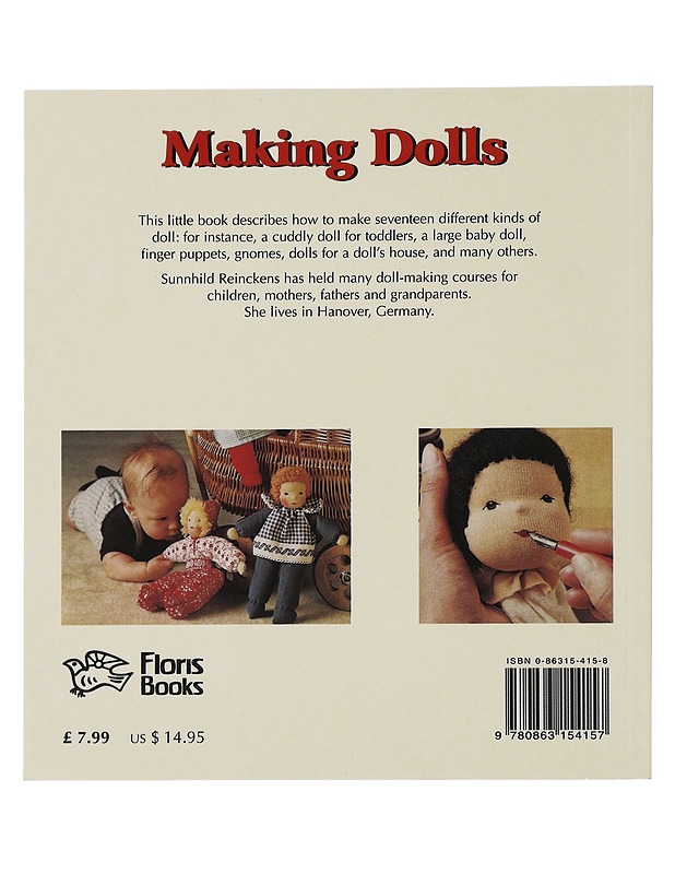 Making Dolls- Sunnhild Reinckens - Harrastekirjat - 10105508547 - 1
