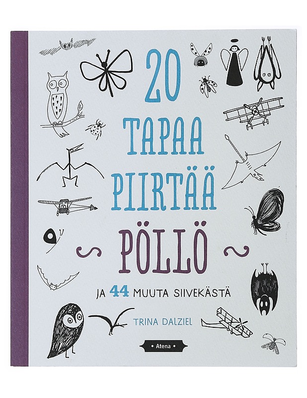20 tapaa piirtää pöllö ja 44 muuta siivekästä - Dalziel, Trina - Lastenkirjat - 10105508552 - 0