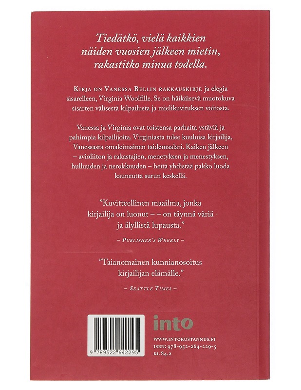 Vanessa & Virginia - Sellers, Susan - Romaanit ja novellit - 10105508551 - 1