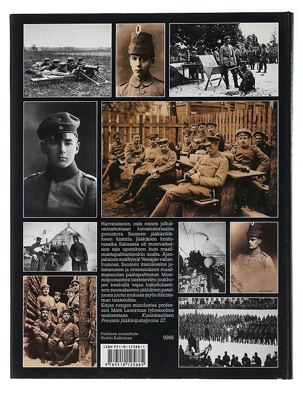 Jääkärien tie - Lauerma, Matti - Elämäkerrat ja muistelmat - 10105508554 - 1