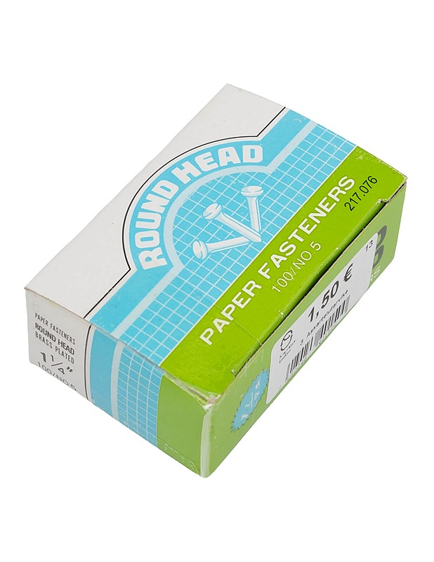 ROUND HEAD haaraniitti, 100 kpl - 1 pkt - Askartelu - 10105508564 - 0