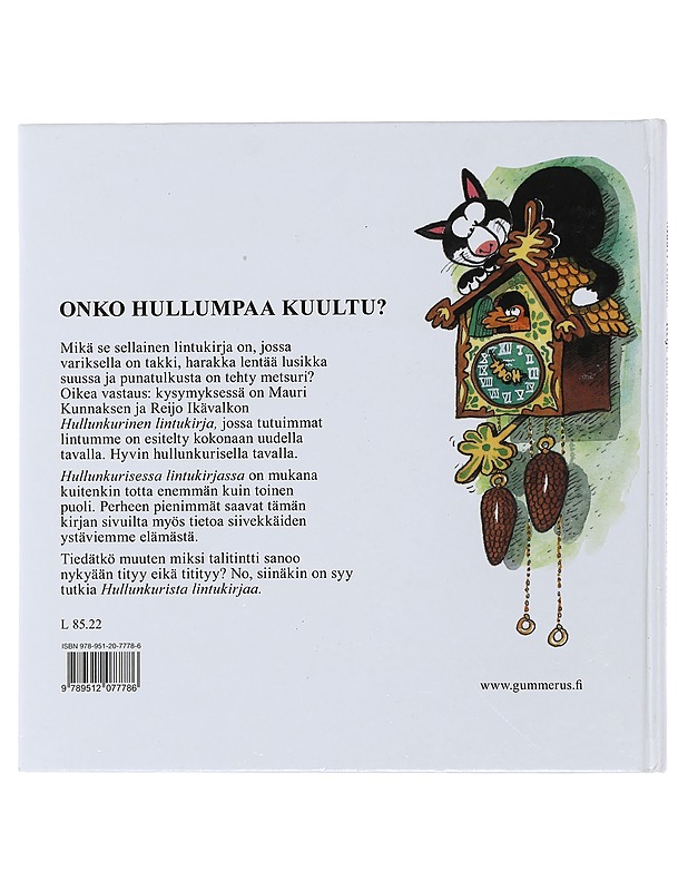 Hullunkurinen lintukirja - Kunnas, Mauri - Lastenkirjat - 10105508572 - 1