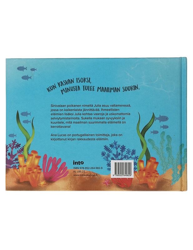 Valaan kertomuksia - Lucas, Ana - Lastenkirjat - 10105508575 - 1