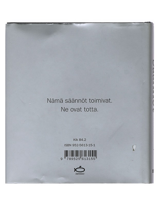 Säännöt : miehen kirja - Lehtola, Jyrki - Romaanit ja novellit - 10105508583 - 1