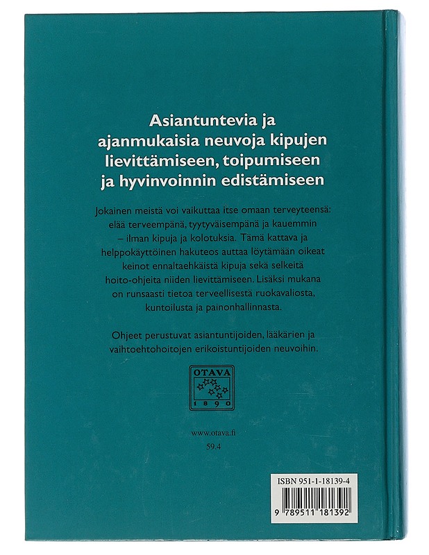 Suuri kivunhoitokirja : yli tuhat helpottavaa neuvoa - Bricklin, Mark - Tietokirjat ja oppaat - 10105508604 - 1