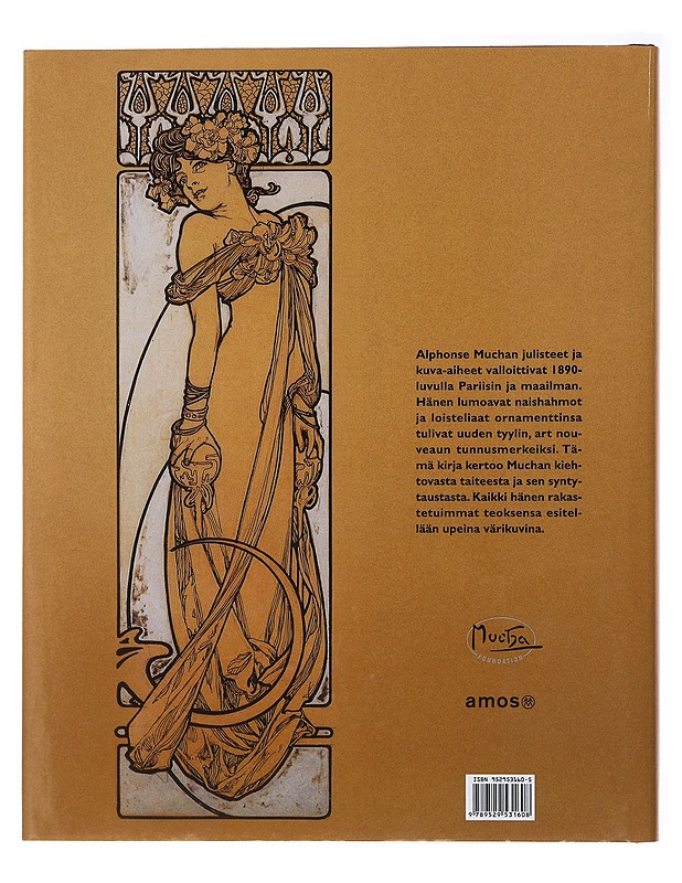 Alphonse Mucha : art nouveaun pyörteissä - Mucha, Sarah - Taide- ja kulttuurikirjat - 10105508651 - 1