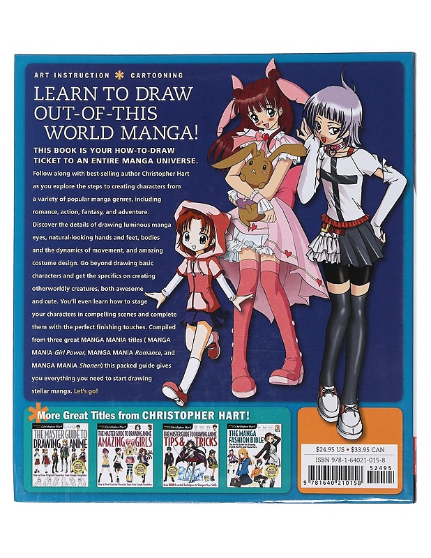 Manga mania universe - Christopher Hart - Harrastekirjat - 10105508658 - 1