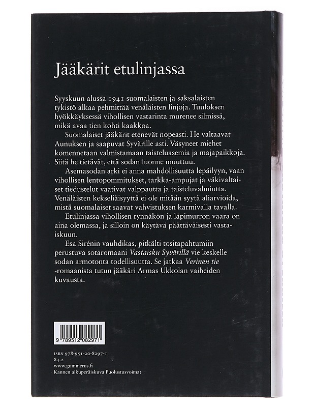 Vastaisku Syvärillä - Esa Sirén - Romaanit ja novellit - 10105508659 - 1