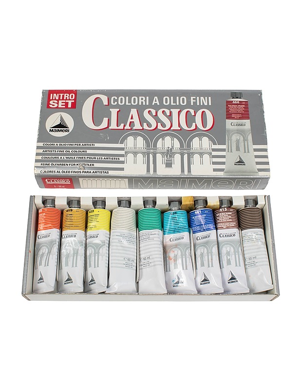 CLASSICO öljyvärit. 9 tuubia - Askartelu - 10105508664 - 0