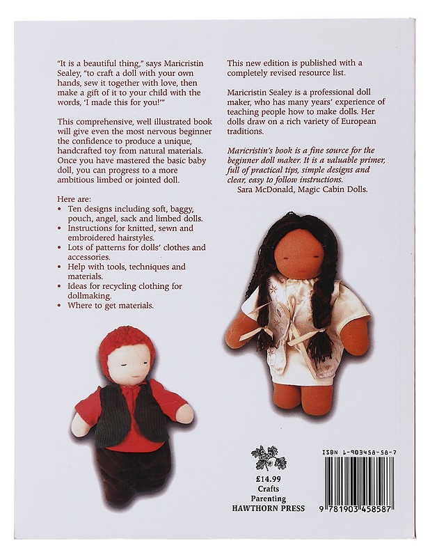 Making Waldorf Dolls- Maricristin Sealey - Harrastekirjat - 10105508669 - 1