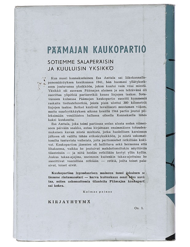 Päämajan tiedustelija - Esa Anttila - Historiakirjat - 10105508670 - 1