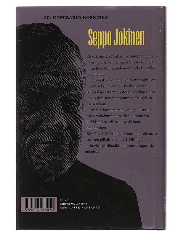 Viimeinen vääntö - Jokinen, Seppo - Jännitys ja dekkarit - 10105508697 - 1
